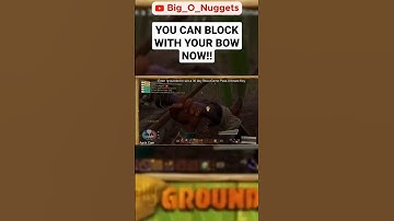 1.1 Grounded Update you can block with your BOW! #grounded #shorts