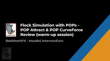 [ 후디니 | 실전 ] Flock Simulation with POPs - POP Attract & POP Curve-Force Review (Part 0)