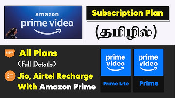 Amazon Prime Video Subscription Plans Explained in Tamil