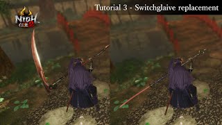 Nioh 2 Modding Tutorial 3 - Switchglaive replacement