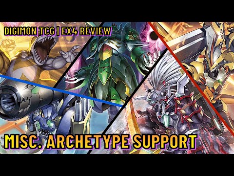 Digimon TCG | EX4 Set Review: Misc. Archetype Support - YouTube