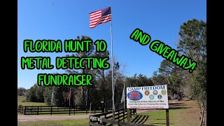 Florida Hunt 10 Metal Detecting Fundraiser!