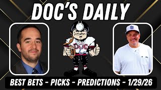 Doc's Daily Show - College Basketball - Nhl And Nba Picks And Predictions - Thursday 1/29/26