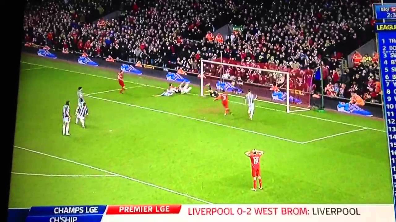 Liverpool Vs West Brom 2013 Highlights Youtube