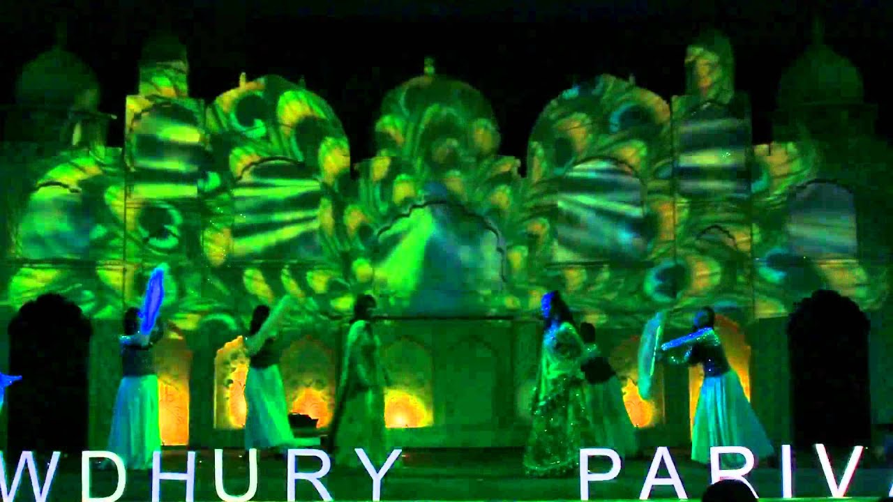 3D Projection mapping company India for Sangeet event for Chowdhury ...