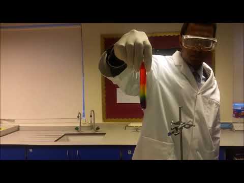 The Rainbow Fizz Experiment