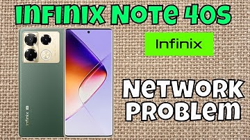 Network Problem infinix Note 40s || How to fix network issues || Network not working issues