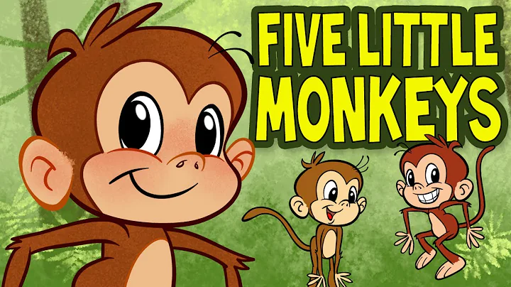 Five Little Monkeys Jumping on the Bed - Animated ...