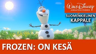 Olaf Laulaa On Kesä Frozen Disney Klasot