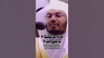 surah ash-shuara yasser al dosari ayah 96 to 102 سورة الشعراء ياسر الدوسري الآية 96 إلى 102