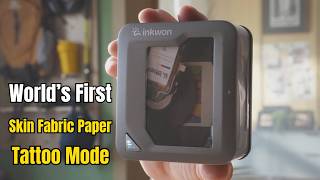 INKWON Tag Review | 4 in 1 Pocket Printer Tattoo Stickers Heat Transfer Custom Stickers