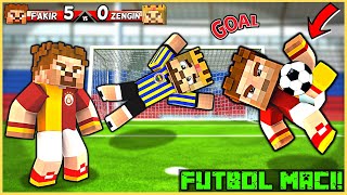 ZENGİN AİLESİ VS FAKİR AİLESİ FUTBOL MAÇI! 😂 -Minecraft screenshot 4