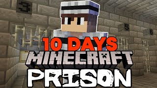 I Survived 10 Days in Prison in Minecraft... Here's What Happened