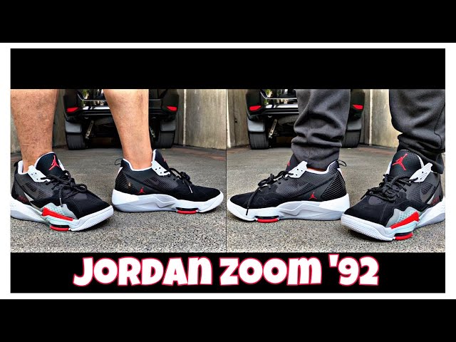 JORDAN ZOOM '92 | CLOSER LOOK AND ON FEET - YouTube