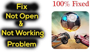 Rocket Car Ball App Not Working Problem in Android | Rocket Car Ball App Not Opening Problem Solved screenshot 3