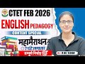 CTET FEB 2026 : English Pedagogy | Complete English Pedagogy Marathon | CTET English By Gargi Mam