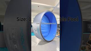 Forget the hassle of traditional frame pools. IPOOLGO 12*4ft Size Customization ✅