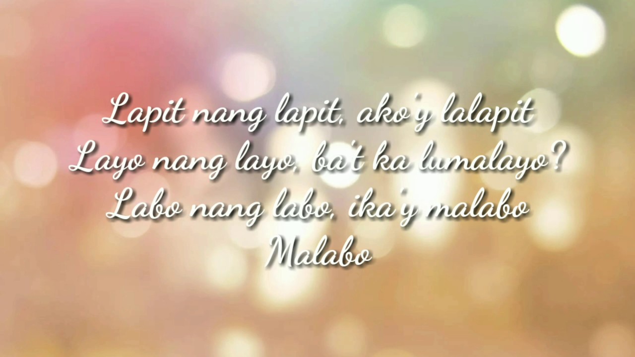 Kahit ayaw mo na lyrics this band youtube