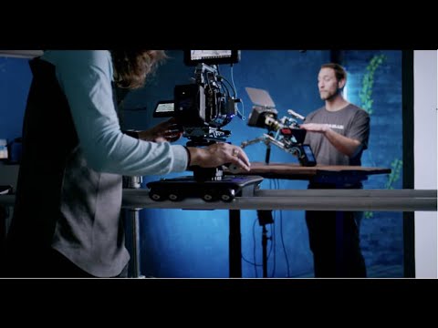 The Rhino Dolly is a portable motorised 10.5ft camera dolly that fits
