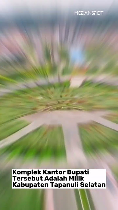 Salah satu kantor bupati di Indonesia paling cantik, Kantor Bupati Tapanuli Selatan #tapsel #shorts