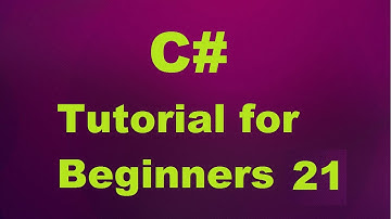 C# Tutorial for Beginners 21 -  Getter and Setter in C#