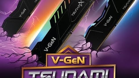 Lucky_n00b Vlog: Preview Overclocking RAM DDR4 V-GEN Tsunami X RGB
