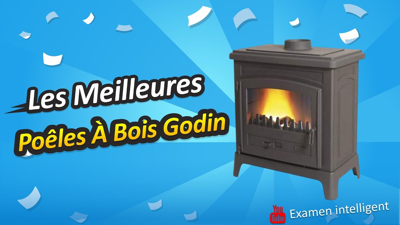 Poêle à bois Fonteval 10 kW - Poêle en fonte Godin