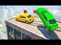 КАК ЭТО ПРОЙТИ??? СКИЛЛ ТЕСТ ПО КРЫШАМ ГОРОДА!!! УГАР В GTA ONLINE!!!