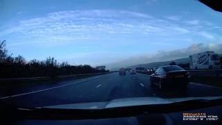 Viral Video UK: Scary van crash on M4