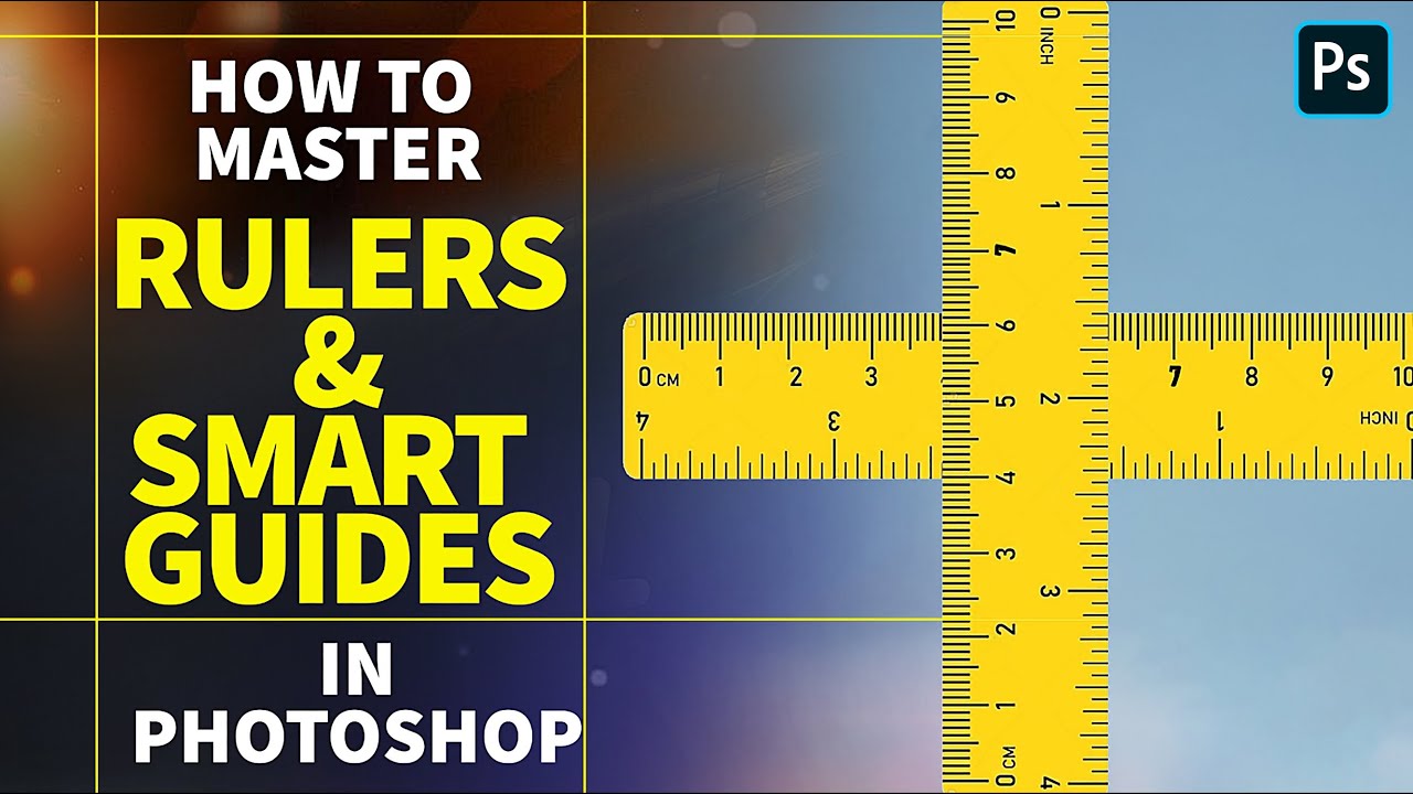 Master Copy With Ruler How To Master Rulers & Smart Guides in Photoshop Fast | Step-by-Step ...
