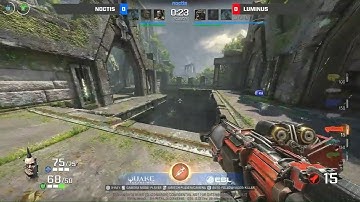 Quake Champions - Luminus vs noctis @ World Championships EU Qualifier 1 (Round of 16)