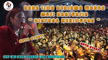 RARA LIDA - BINTANG KEHIDUPAN || BERSAMA WARGA MUSI BANYUASIN | MUBA EXPO 2022 - AUTO NYANYI SEMUA