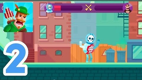 Bowmasters Gameplay - Walkthrough - Part 2 - Duels - (Android & IOS)