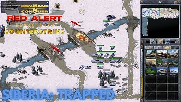 Command & Conquer Red Alert Remastered - Counterstrike - SIBERIA TRAPPED (Hard)