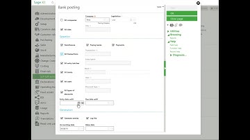 Sage X3 - How to Validate the Payment Receipt