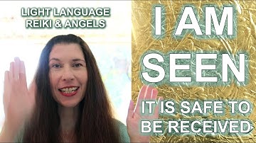 It is safe to be MY BRIGHTEST SELF/ Remove Invisibility Cloak Light Language Reiki & Angels