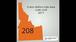 #Shorts Idaho area codes