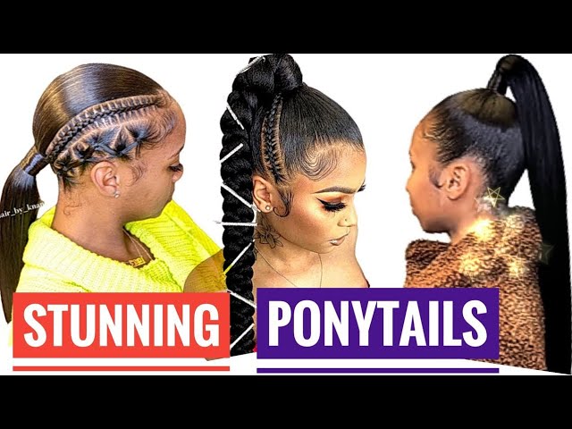 15 Cute Ponytails with Bangs to Copy for 2024