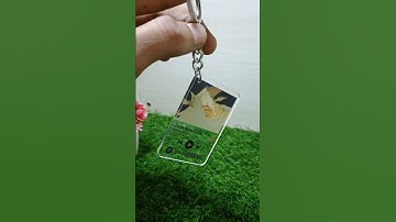 Customized Spotify keychain #shorts #youtubeshorts