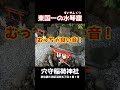 穴守稲荷神社にある水琴窟「東国一」 #shorts
