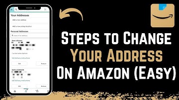 How to Change Your Address on Amazon !