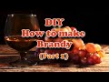 DIY How to make Brandy (Part 1)