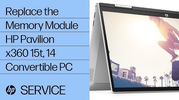 Replace the Memory Module | HP Pavilion x360 15t, 14 Convertible PC | HP