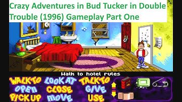 Crazy Adventures in Bud Tucker in Double Trouble (1996) Gameplay Part One