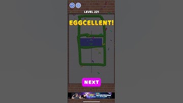 Draw to smash 💥 - Level 221 / Niveau 221 - Walkthrough / Solution 🥚 #gaming #viral #best