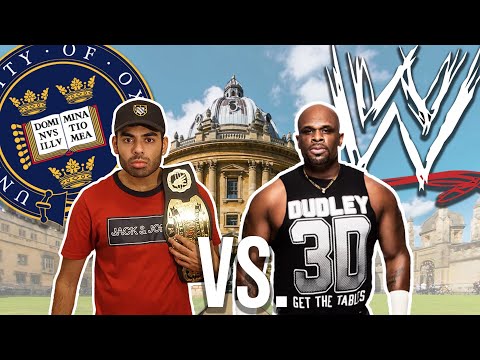 WWE Legend Smashes Oxford University Tables