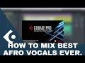 HOW TO MIX BEST AFRO VOCALS EVER #promixingandmastering #mixingvocals #mixing #cubase #cubase5
