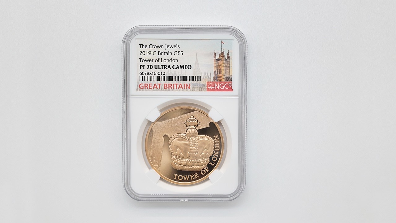 2019 英国 ロンドン塔コインコレクション クラウンジュエル 5ポンド