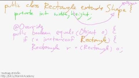 [java] เมธอด equals()