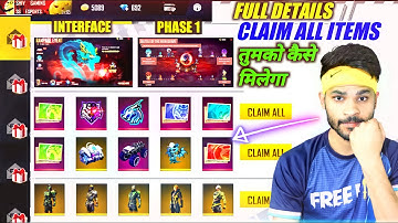 सब कुछ फ्री - Event interface & Details | Claim All Rewards | Rampage: New Dawn - Garena Free Fire